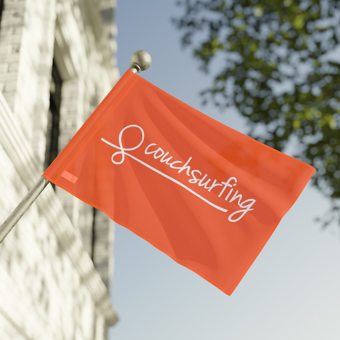 The Couchsurfing Flag